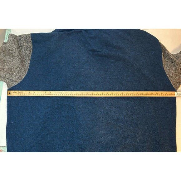 Vintage Ecko Unltd Varsity Hoodie Full Zip Blue Gray Men’s Size 5XB 5XL Big Tall - Picture 5 of 6